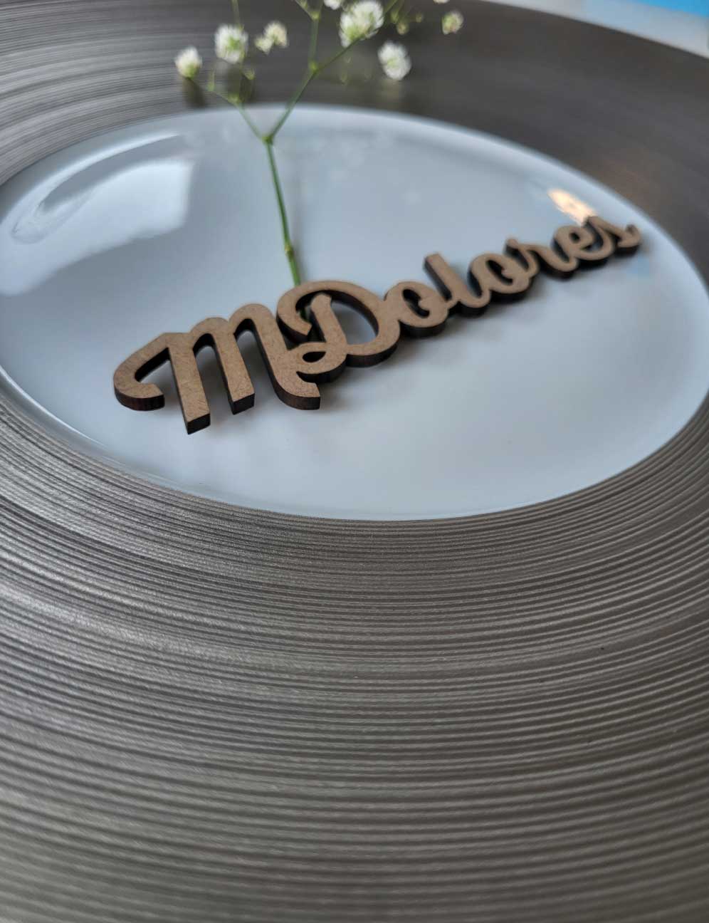 Marcasitios de madera tipo tradicional - Imagen 2