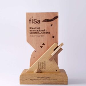 Trofeo de madera especial