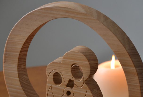 belen minimalista para regalar a tu abuelo en navidad