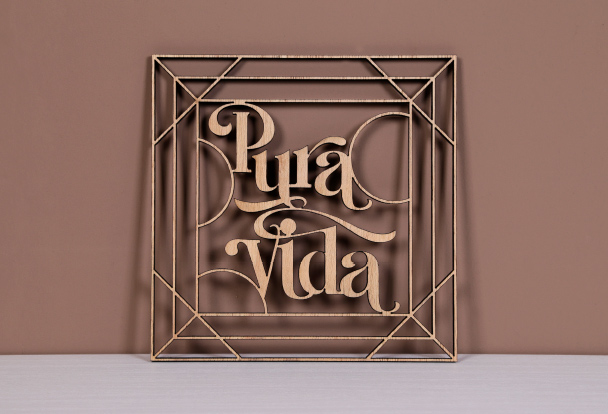 frases decorativas de madera para regalar en navidad
