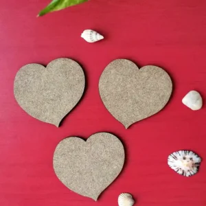 Corazón de madera estilo handmade