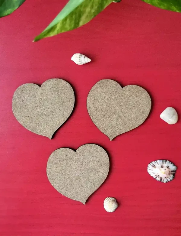 Corazón de madera estilo handmade