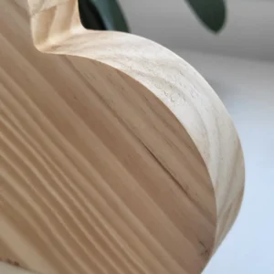 Corazón de madera grande