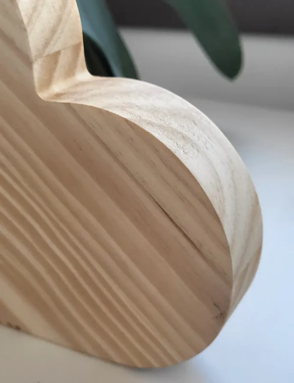 Corazón de madera grande