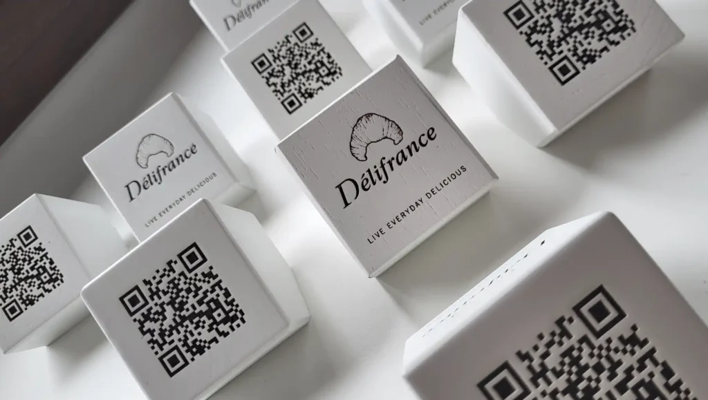 QR en madera para Linktree